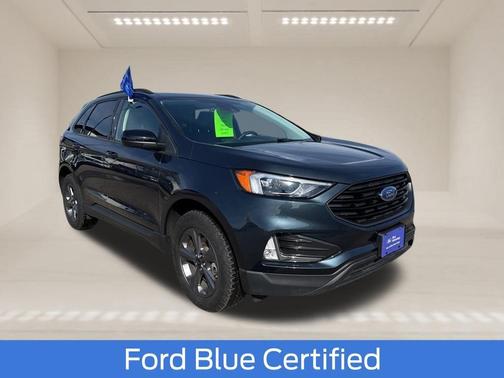 Blue Metallic 2023 Ford Edge SEL