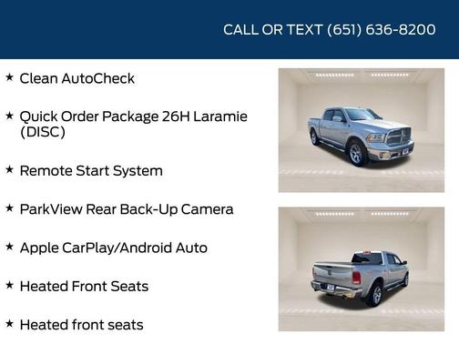 2018 RAM 1500 Laramie