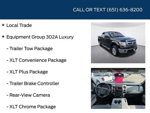Tuxedo Black Metallic 2014 Ford F-150 XLT