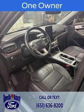 Gray Metallic 2023 Ford Explorer Limited