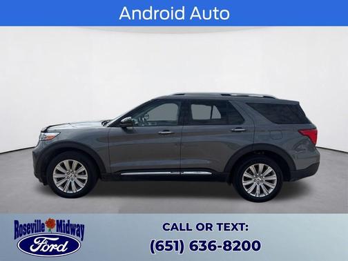 Gray Metallic 2023 Ford Explorer Limited