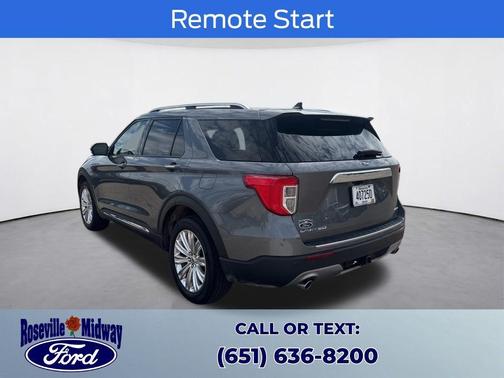 Gray Metallic 2023 Ford Explorer Limited