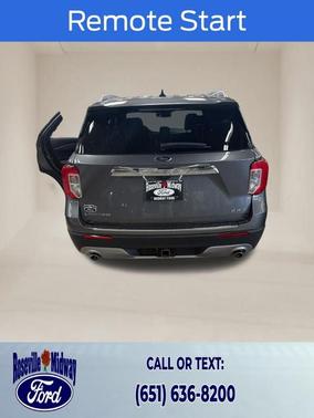 Gray Metallic 2023 Ford Explorer Limited