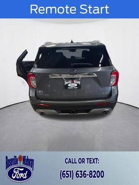Gray Metallic 2023 Ford Explorer Limited