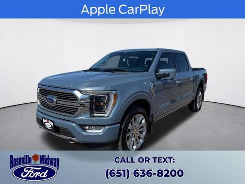 Azure Gray Metallic 2023 Ford F-150 Limited