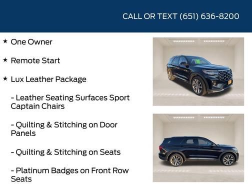 2025 Ford Explorer Platinum