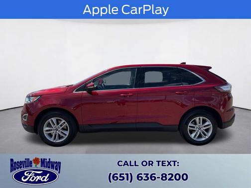 Ruby Red Metallic 2018 Ford Edge SEL