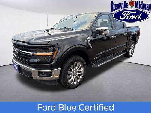 Agate Black Metallic 2024 Ford F-150 XLT