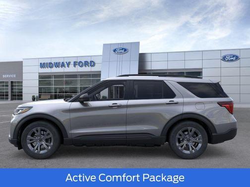 Gray 2026 Ford Explorer Active