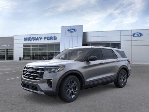 Gray 2026 Ford Explorer Active