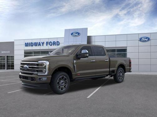 Gray 2026 Ford F-350 Platinum