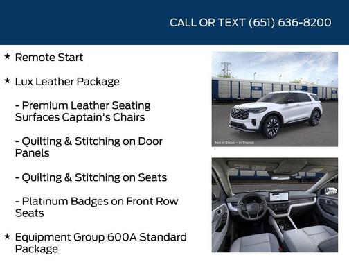 2026 Ford Explorer Platinum