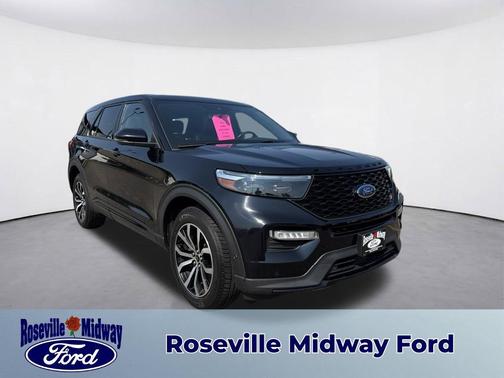 Black Metallic 2021 Ford Explorer ST