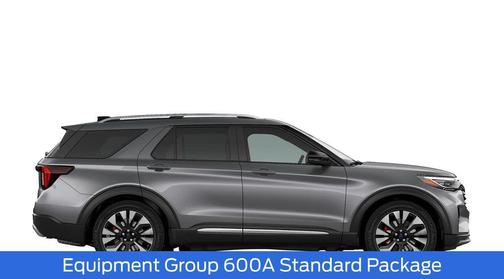 Carbonized Gray Metallic 2026 Ford Explorer Platinum