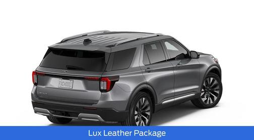 Carbonized Gray Metallic 2026 Ford Explorer Platinum