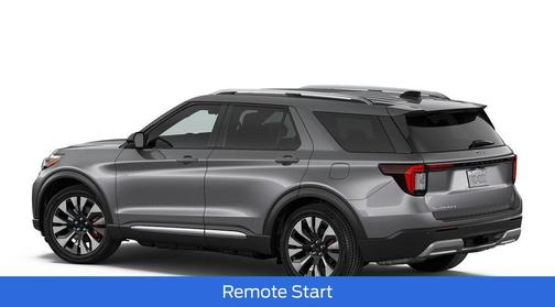 Carbonized Gray Metallic 2026 Ford Explorer Platinum