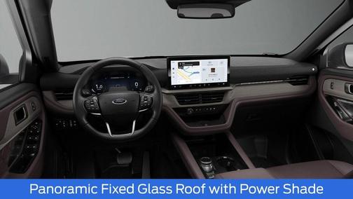 Carbonized Gray Metallic 2026 Ford Explorer Platinum