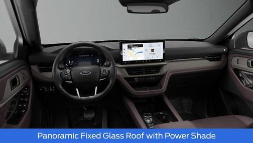Carbonized Gray Metallic 2026 Ford Explorer Platinum