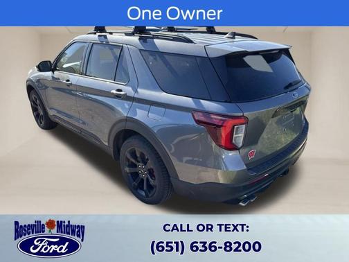 Gray Metallic 2022 Ford Explorer ST