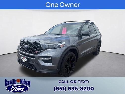 Gray Metallic 2022 Ford Explorer ST