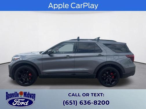 Gray Metallic 2022 Ford Explorer ST
