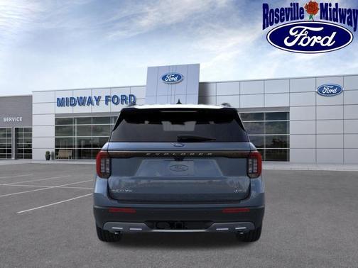 Vapor Blue Metallic 2026 Ford Explorer Active