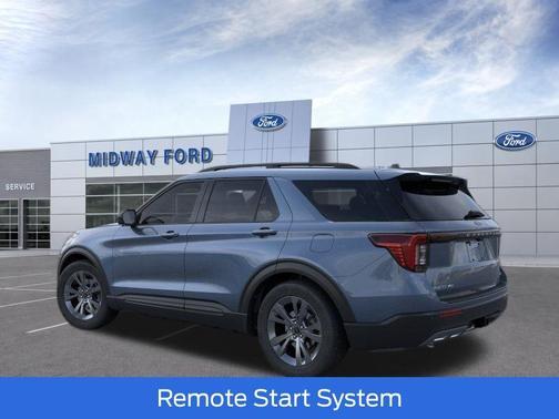 Vapor Blue Metallic 2026 Ford Explorer Active