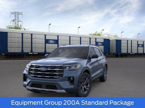 Vapor Blue Metallic 2026 Ford Explorer Active
