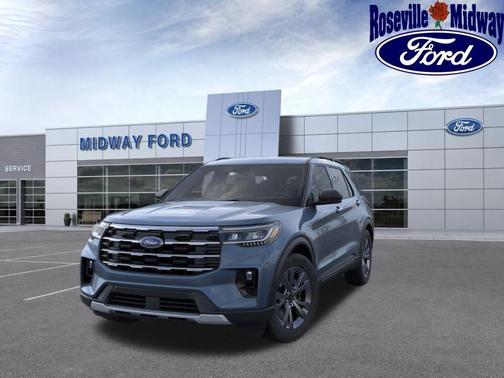 Vapor Blue Metallic 2026 Ford Explorer Active