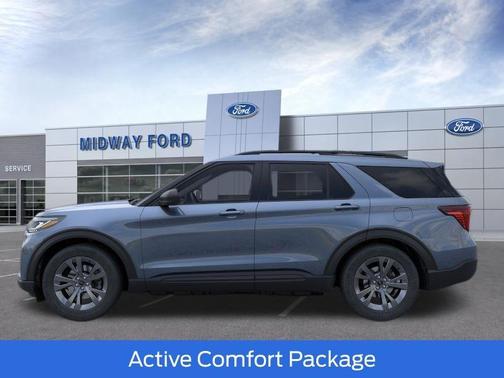 Vapor Blue Metallic 2026 Ford Explorer Active