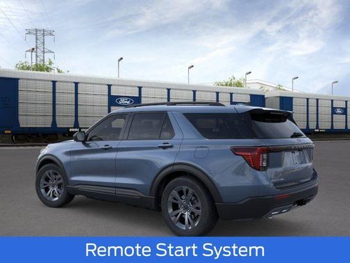 Vapor Blue Metallic 2026 Ford Explorer Active