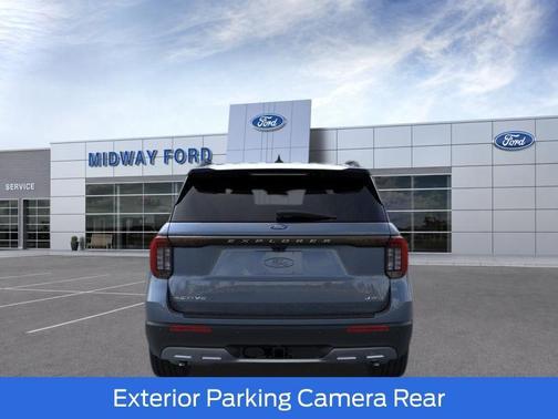 Vapor Blue Metallic 2026 Ford Explorer Active