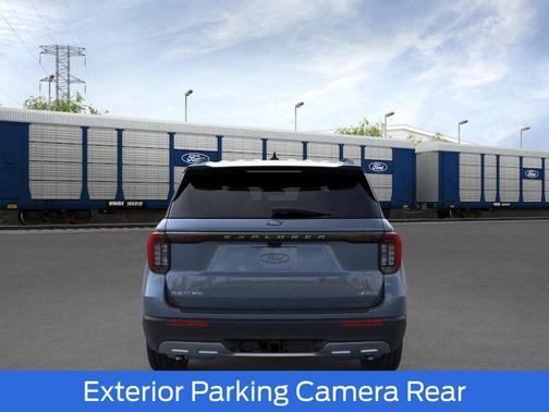 Vapor Blue Metallic 2026 Ford Explorer Active