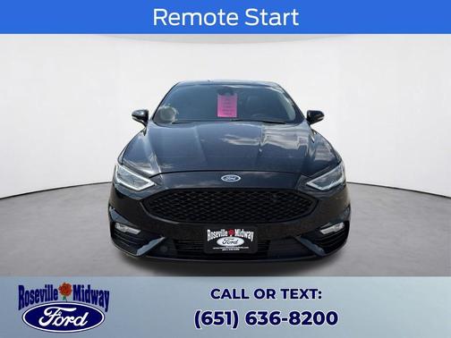 Shadow Black 2018 Ford Fusion Sport