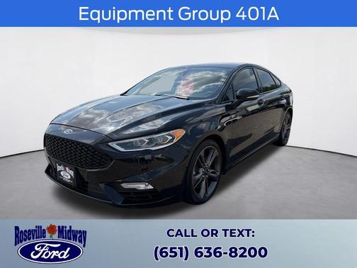 Shadow Black 2018 Ford Fusion Sport