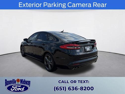 Shadow Black 2018 Ford Fusion Sport