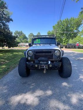 WHITE 2014 Jeep Wrangler Unlimited Sport