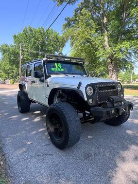 WHITE 2014 Jeep Wrangler Unlimited Sport
