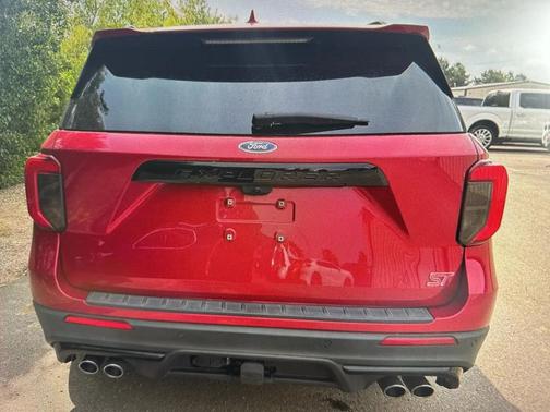RED 2020 Ford Explorer ST 4WD