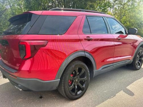 RED 2020 Ford Explorer ST 4WD