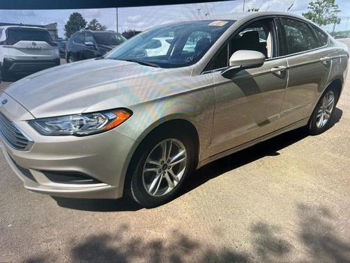 Gold 2018 Ford Fusion SE