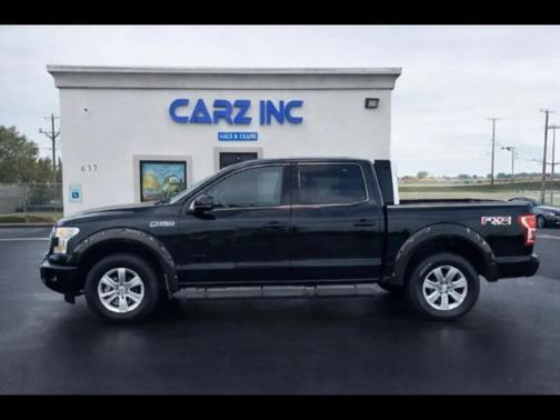 BLACK 2016 Ford F-150 XLT