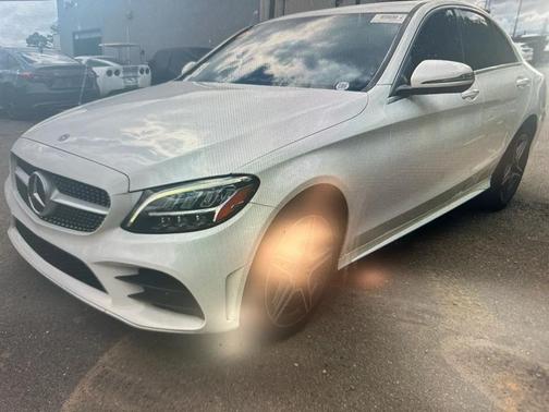 WHITE 2020 Mercedes-Benz C-Class C 300 4MATIC