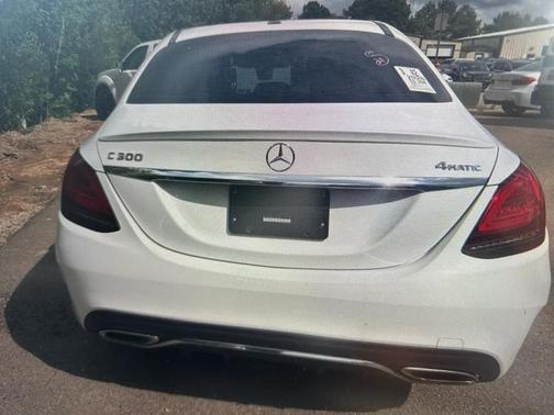 WHITE 2020 Mercedes-Benz C-Class C 300 4MATIC