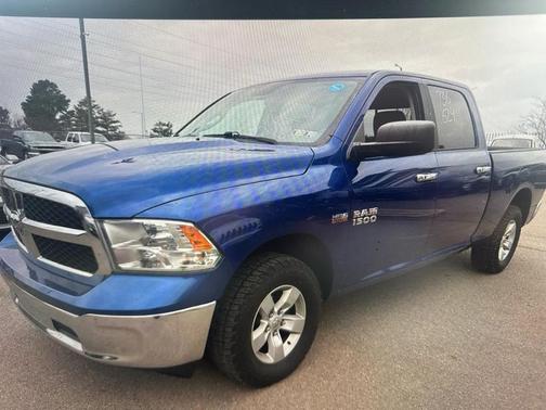 Blue 2017 RAM 1500 SLT