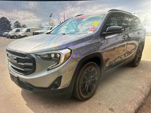 Silver 2020 GMC Terrain SLT