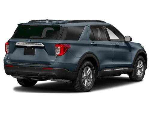 Blue 2020 Ford Explorer XLT RWD