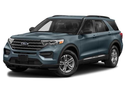 Blue 2020 Ford Explorer XLT RWD