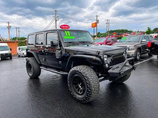 BLACK 2017 Jeep Wrangler Unlimited Rubicon