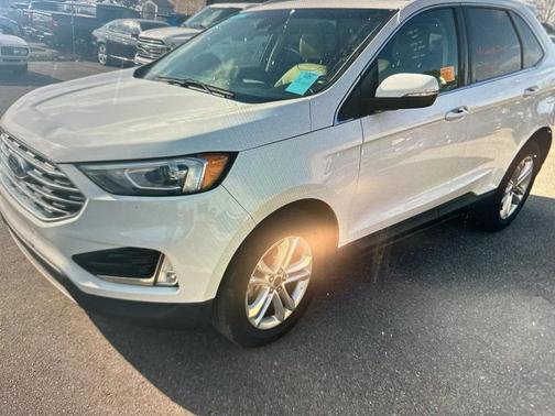 WHITE 2020 Ford Edge ST